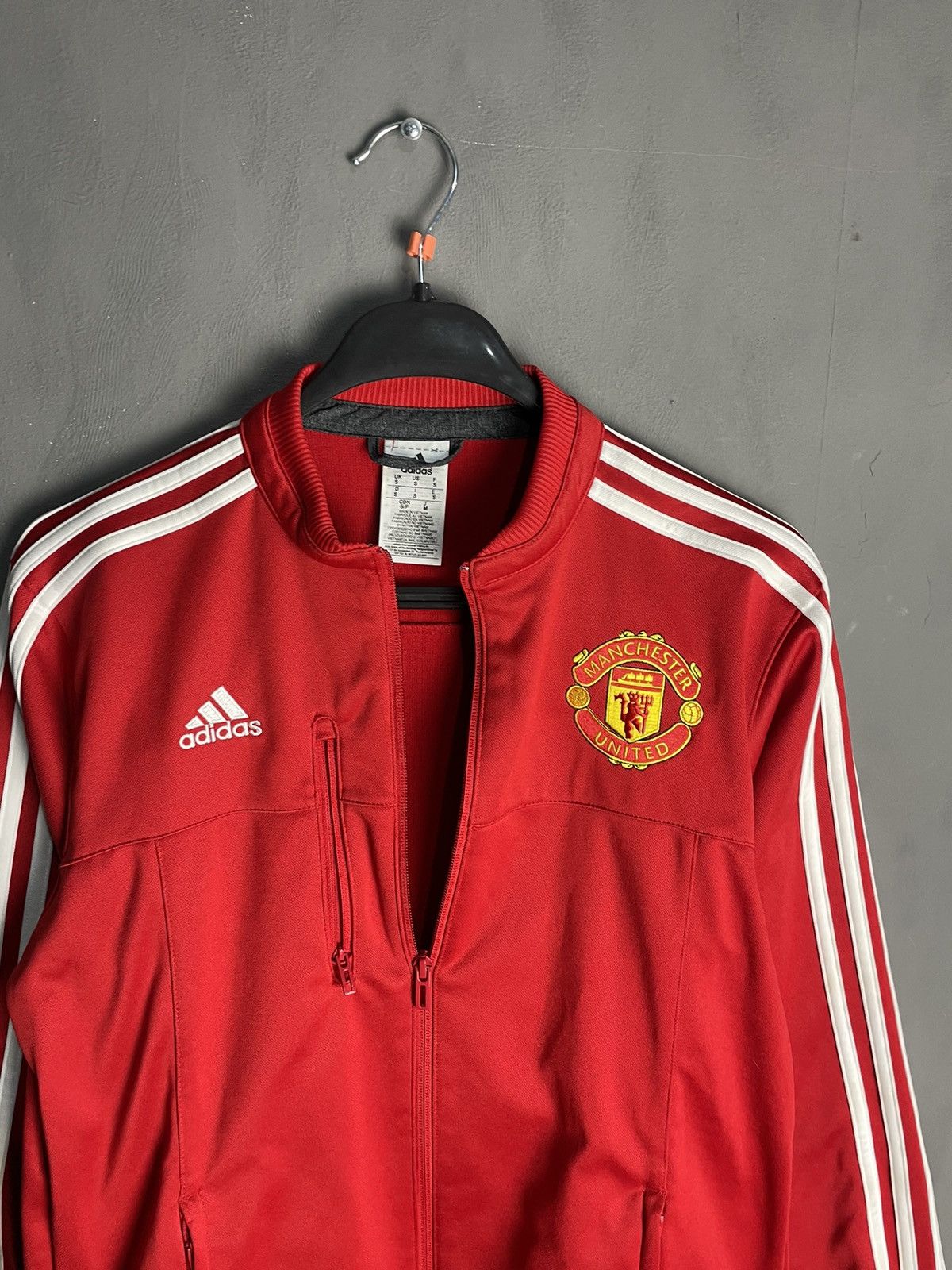 Adidas Adidas Manchester united home zip track jacket 2015 Size US S / EU 44-46 / 1 - 2 Thumbnail
