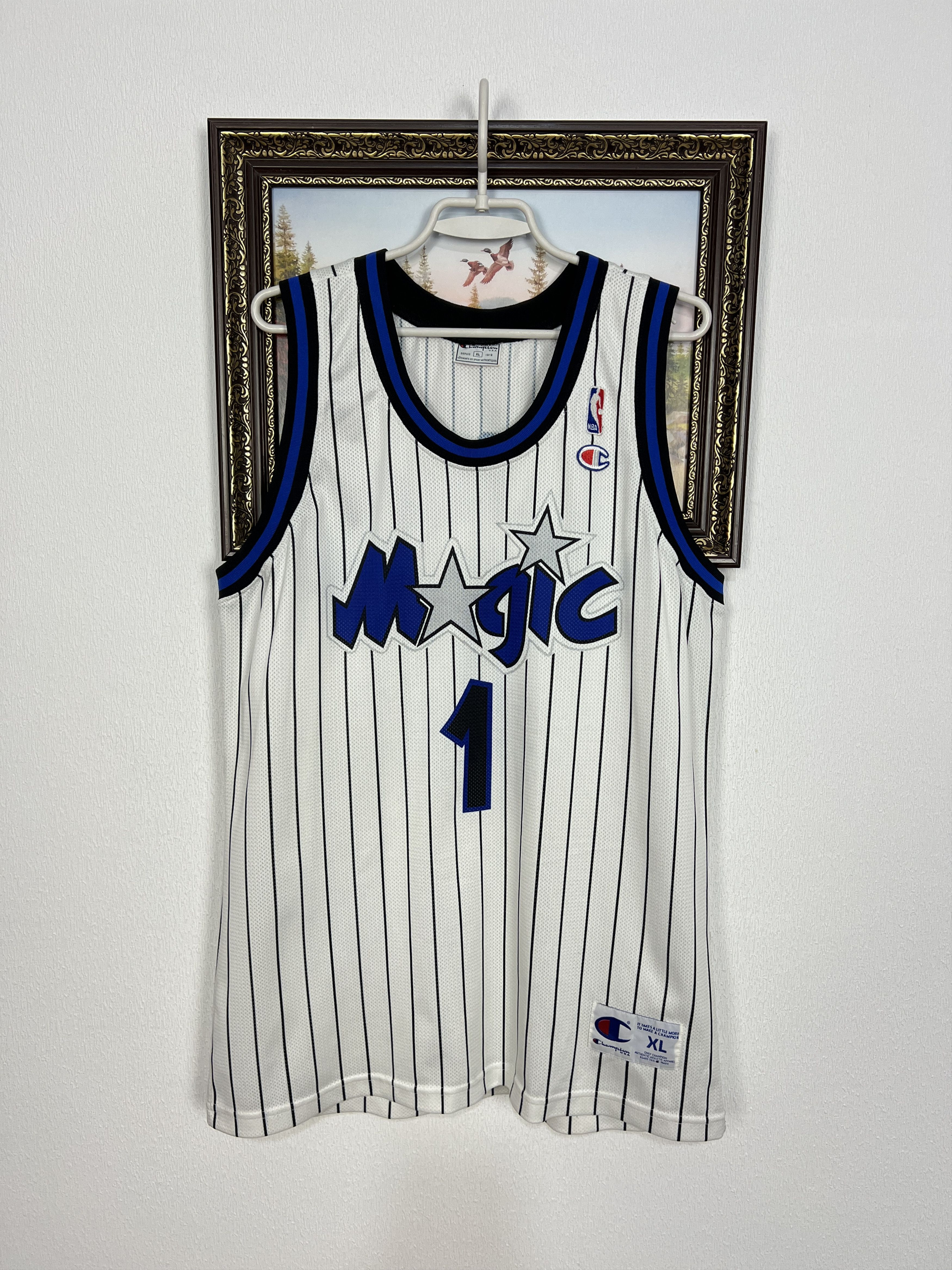 Champion Vintage Champion Orlando Magic NBA Jersey A. Hardaway Shirt Size US XL / EU 56 / 4 - 1 Thumbnail