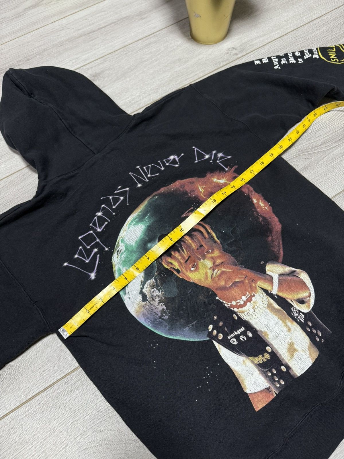 999 Club Juice WRLD - Legends Never Die Hanes Hoodie 999 Club Size S Size US M / EU 48-50 / 2 - 11 Thumbnail