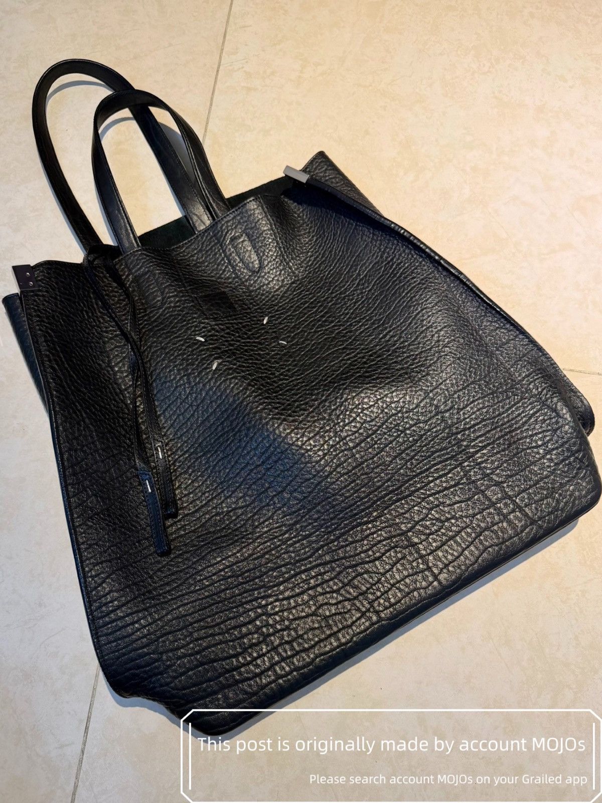 Maison Margiela Maison Margiela: Archive Line 11 Tote Leather Bag