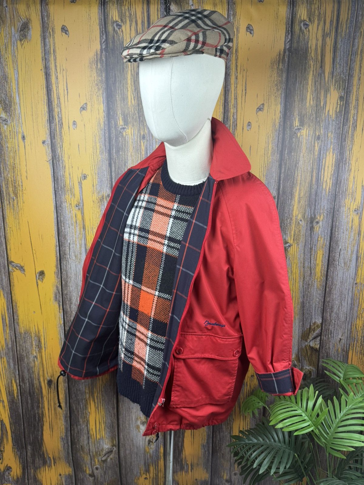 Burberry Burberry Rare Vintage Bomber Golf Jacket Archive Size S Size US S / EU 44-46 / 1 - 8 Thumbnail