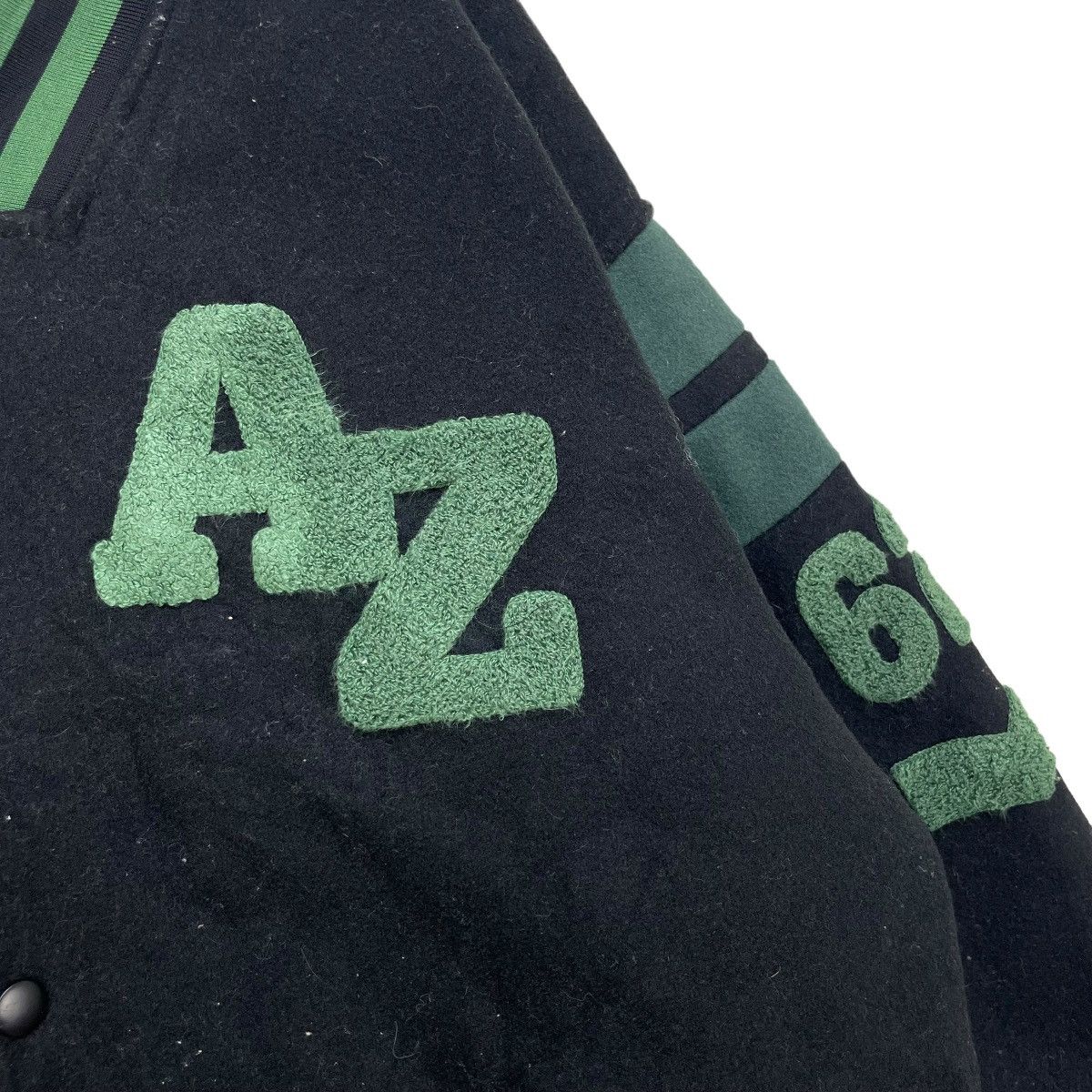 45rpm Japanese Brand AZ Wool Varsity Jacket Size US L / EU 52-54 / 3 - 4 Thumbnail