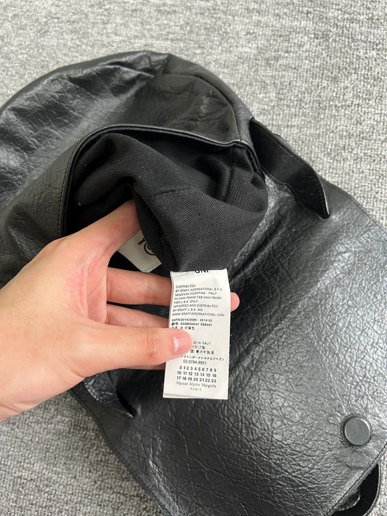 Maison Margiela maison margiela Round Cake Wrapped Litchi Peel bag 2506-Nex Size ONE SIZE - 7 Thumbnail