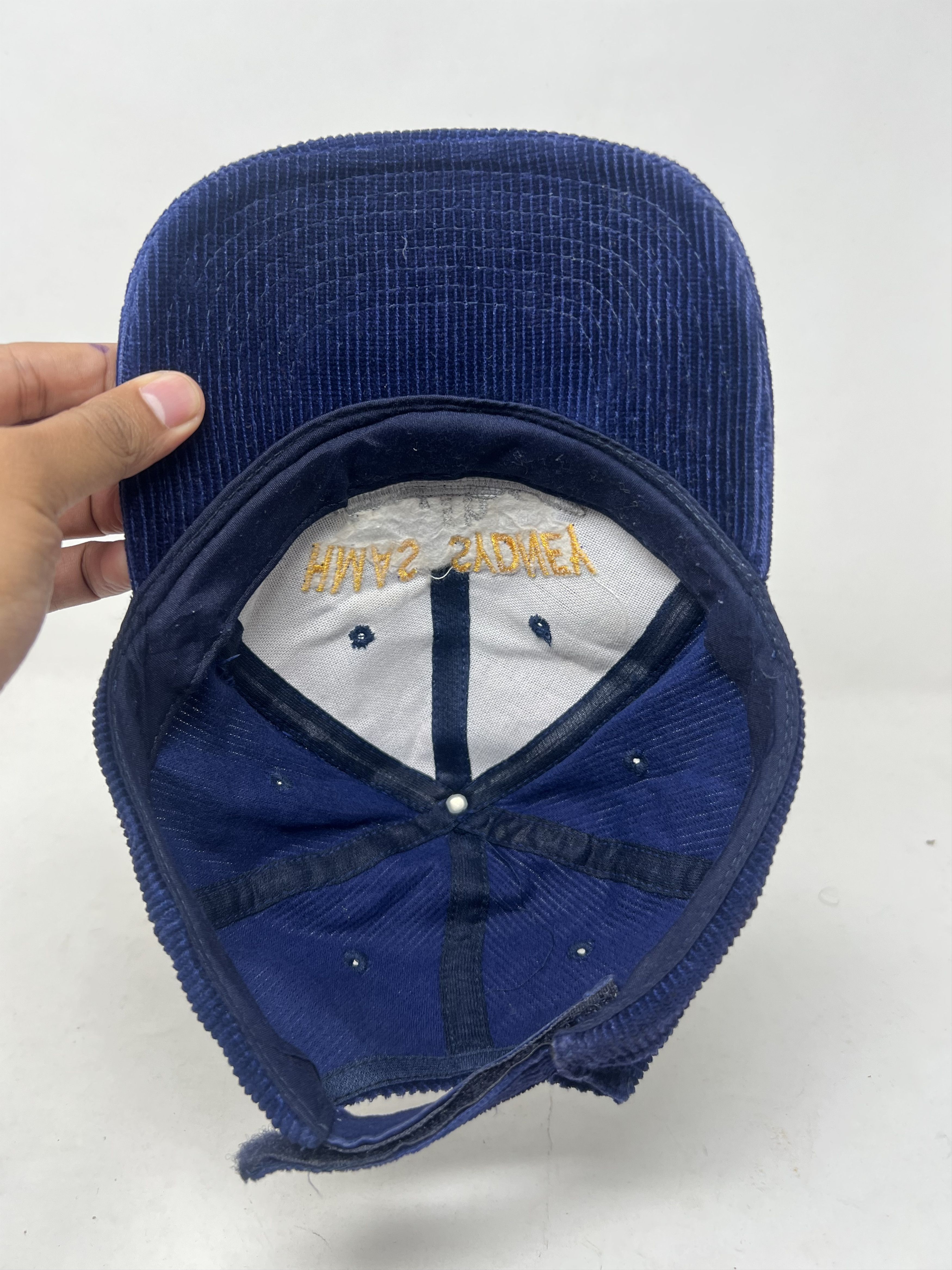 Vintage Vintage HMAS Sydney FFG-03 Corduroi Hat Size ONE SIZE - 7 Thumbnail