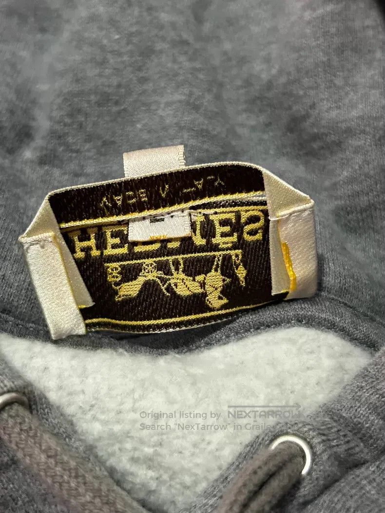 Hermes Hermes Grey Mechanical Horse Leather Patchwork Cotton Hood Size US S / EU 44-46 / 1 - 4 Thumbnail
