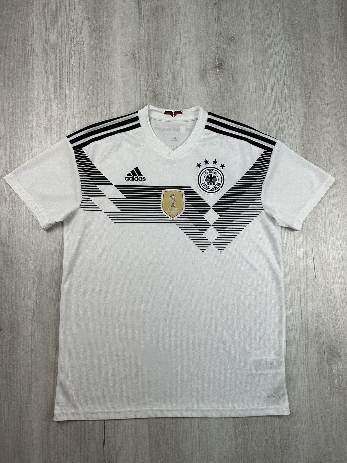 Adidas Adidas Germany 2018/19 Jersey Deutscher Fussball Bund Kit Size US L / EU 52-54 / 3 - 1 Thumbnail