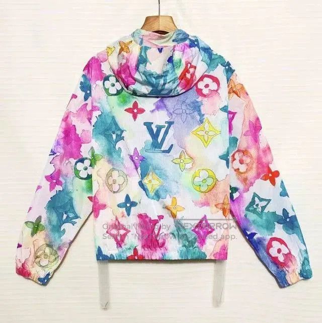 Louis Vuitton Louis Vuitton SS21 Ink Print Windproof Jacket. Size US M / EU 48-50 / 2 - 2 Thumbnail