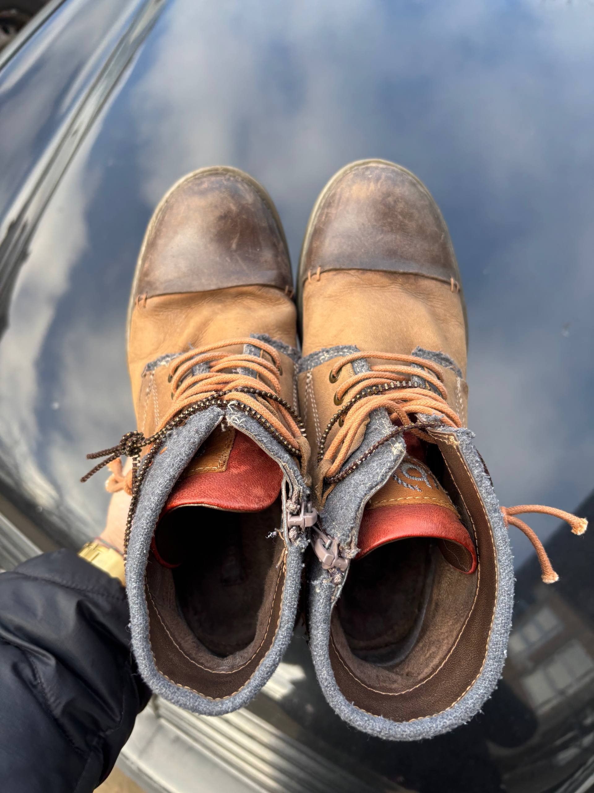 Japanese Brand VTG AS 98 IfSixWasNine Vibe Buggati Zip Leather Boots Size US 7 / IT 37 - 6 Thumbnail