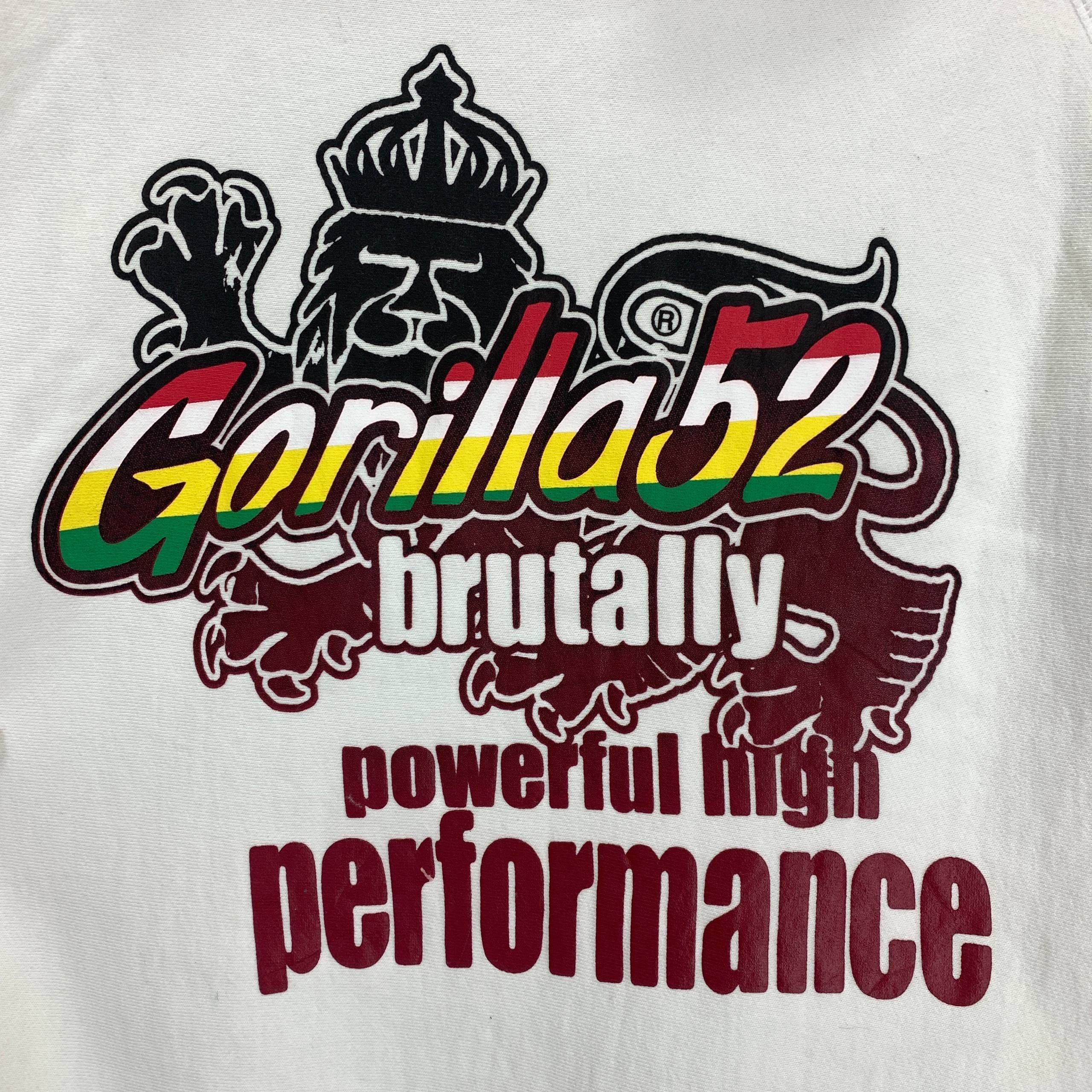Other GORILLA HH BROWN Streetwear Hoodie Pullover #2601/Y Size US L / EU 52-54 / 3 - 4 Thumbnail