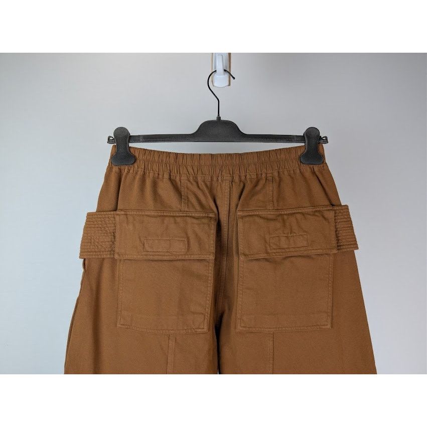 Rick Owens Drkshdw o1rshd1 Creatch Cargo Drawstring Pants in Orange Size US 34 / EU 50 - 12 Thumbnail