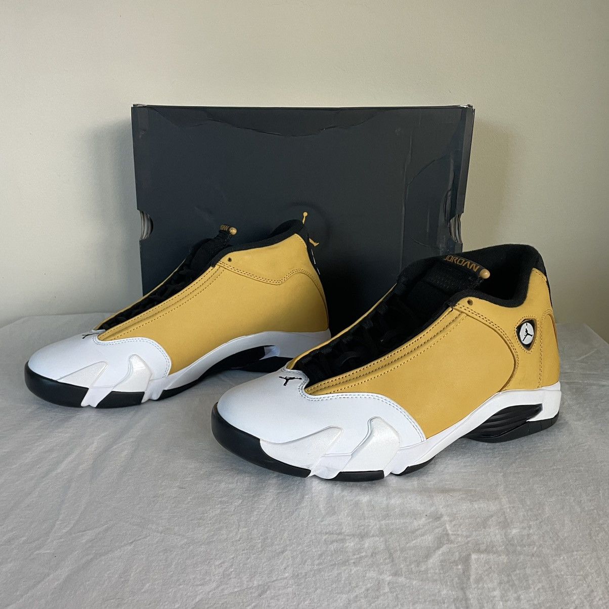 Jordan Brand × Nike Nike Air Jordan 14 Retro Light Ginger Mens US Size 10 Size US 10 / EU 43 - 5 Thumbnail