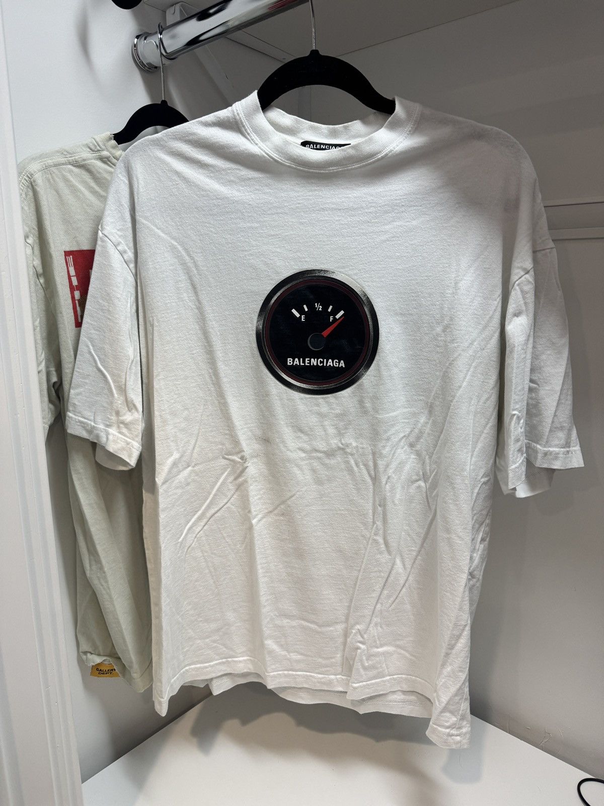 Balenciaga Balenciaga Car Meter T Shirt Size US L / EU 52-54 / 3 - 1 Thumbnail