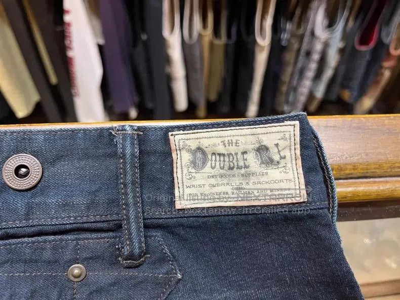 RRL Ralph Lauren RRL Vintage Patch Distressed Denim Jeans. Size US 28 / EU 44 - 5 Thumbnail
