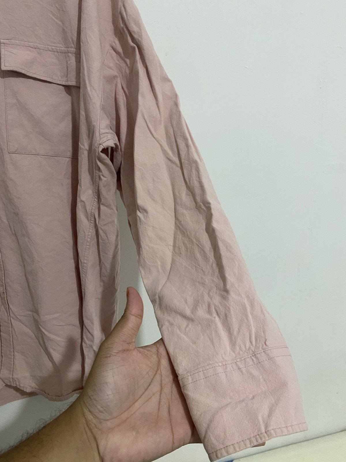 Issey Miyake Fundamental button up baggy shirt issey styled AA0023 Size US XL / EU 56 / 4 - 3 Thumbnail