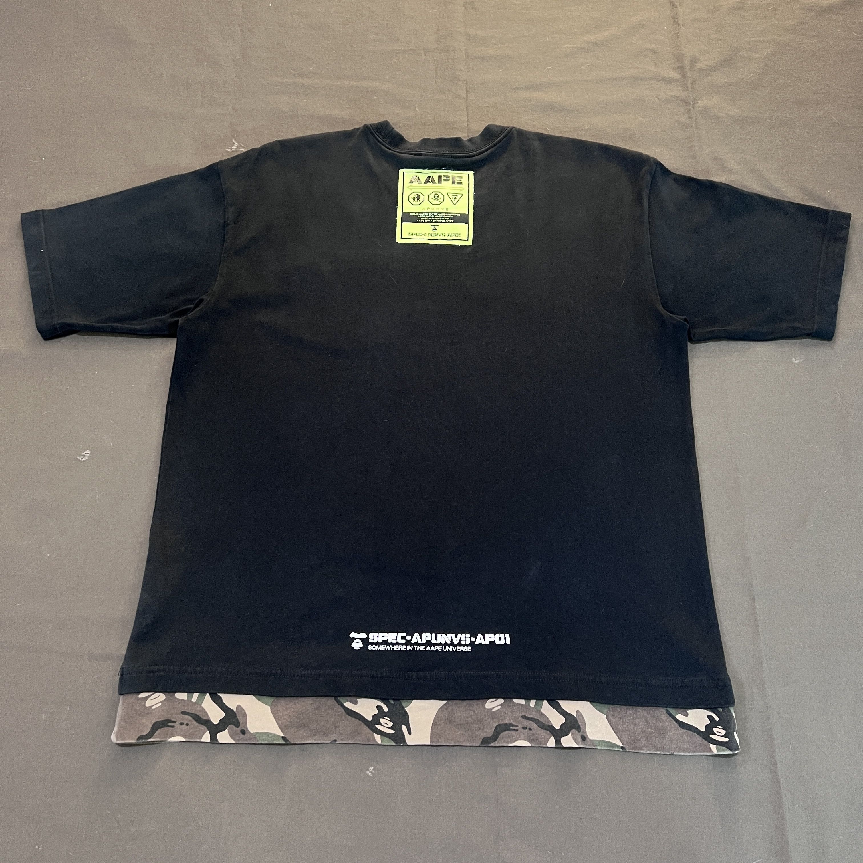 Aape Aape by A Bathing Ape SPEC-APUNVS-AP01 Pocket Tee Size US M / EU 48-50 / 2 - 14 Thumbnail