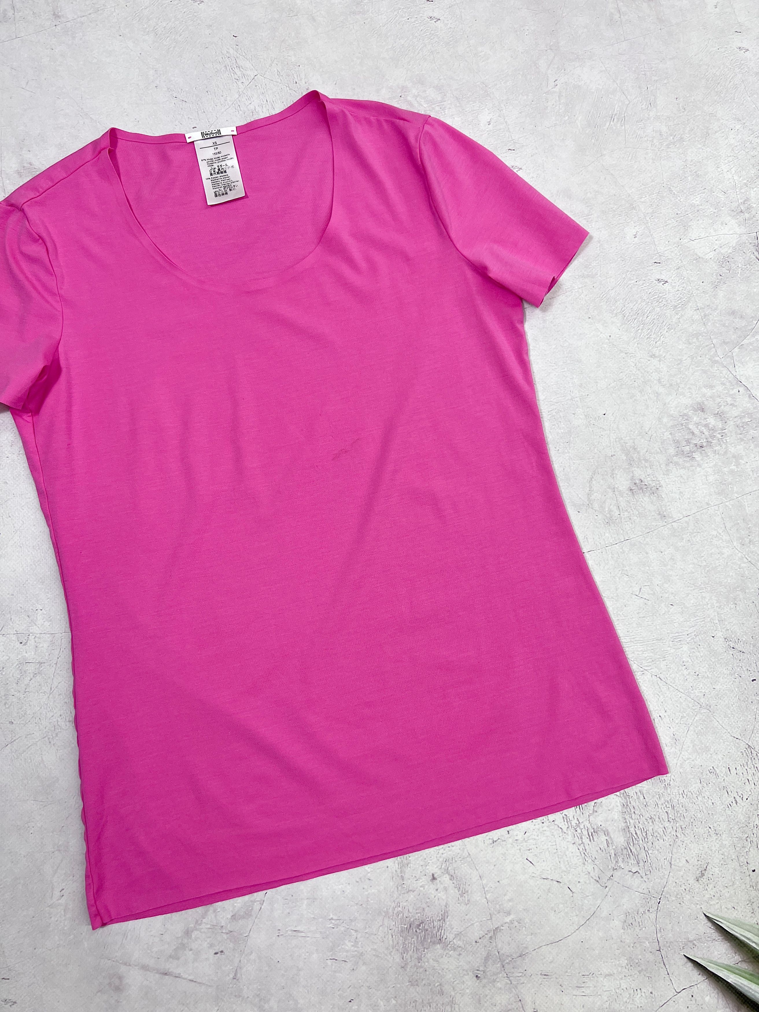 Designer × Mugler × Wolford Mugler Wolford T-Shirt Pink Women / Ladies Size XS / US 0-2 / IT 36-38 - 6 Thumbnail