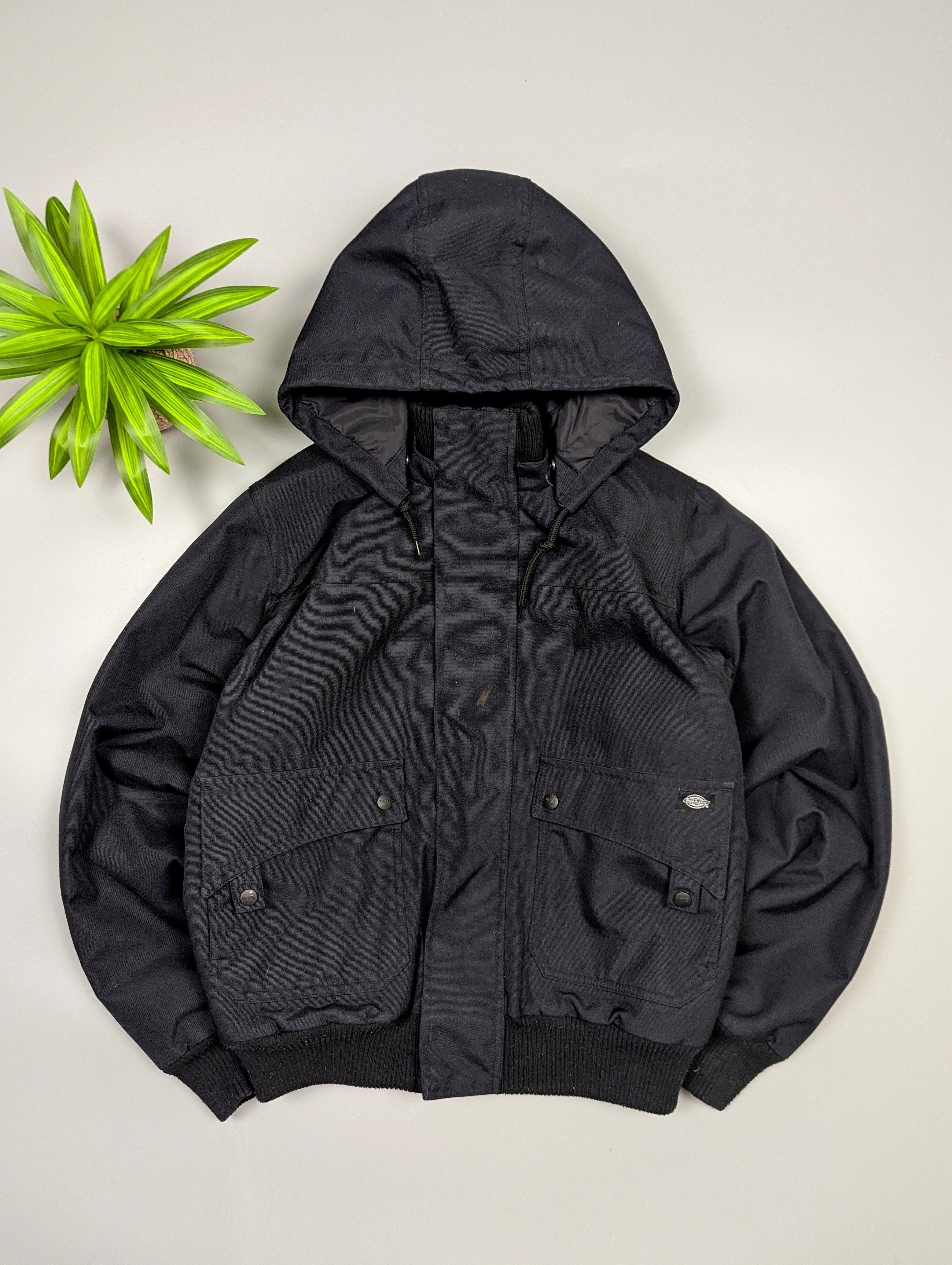 Dickies Vintage Dickies Hooded Bomber Jacket size s Size US S / EU 44-46 / 1 - 1 Thumbnail