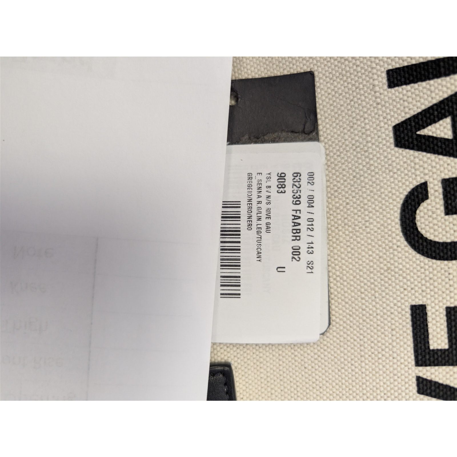 Saint Laurent Paris o1rshd1 Q:2 / Size: OS / Rive Gauche North / South Tote Bag Size ONE SIZE - 23 Thumbnail