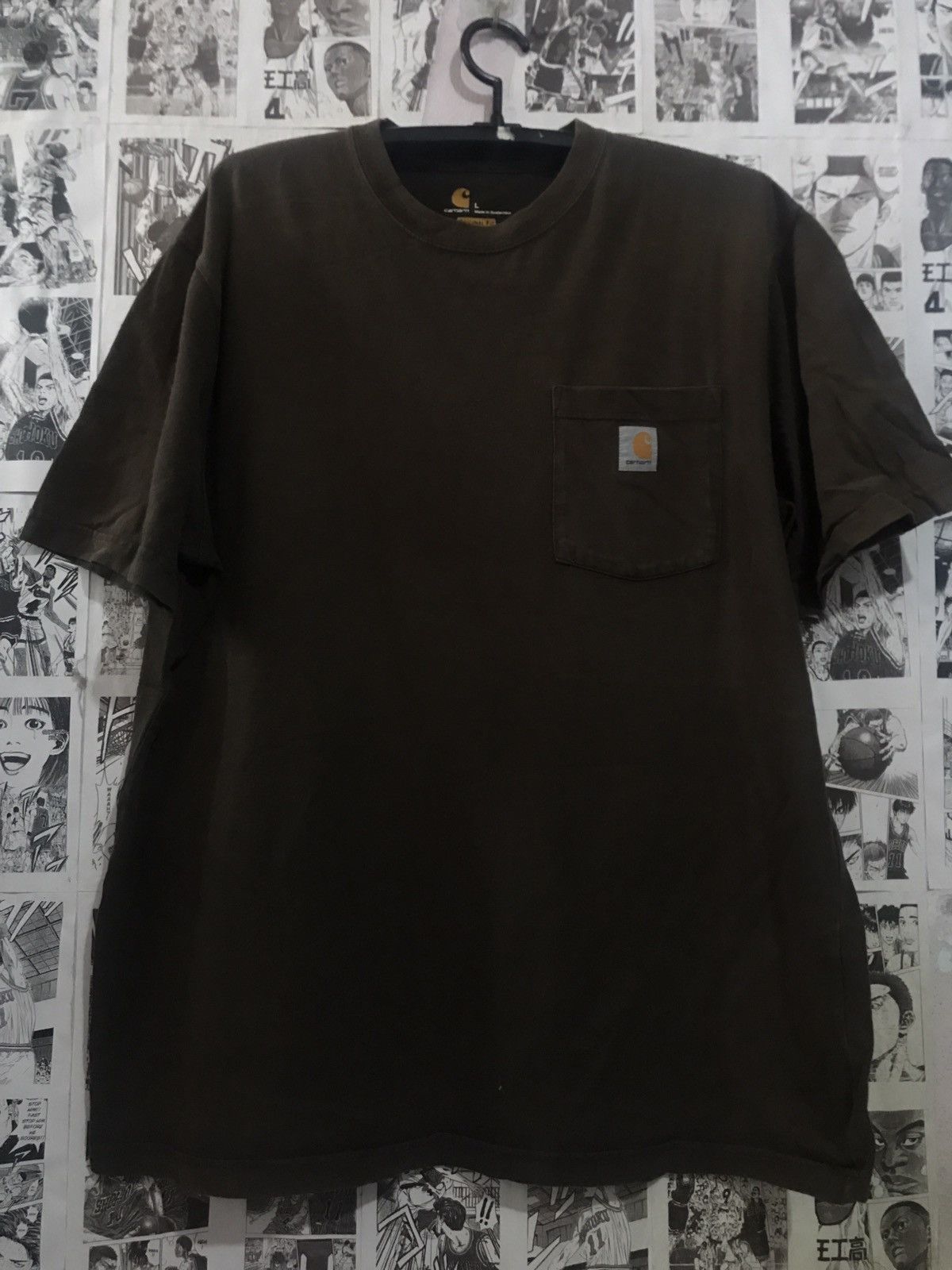 Band Tees × Carhartt × Vintage Vintage Cathartic Pocket T-shirt size L Size US L / EU 52-54 / 3 - 1 Thumbnail