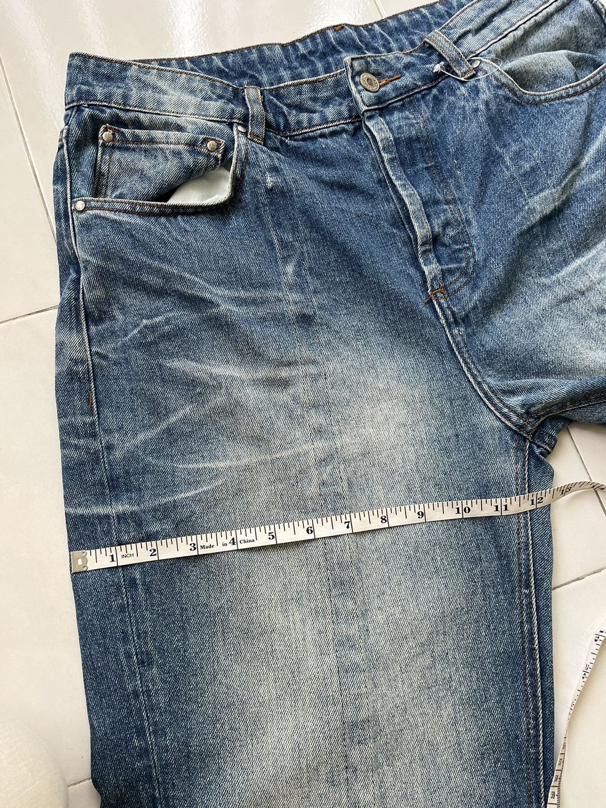 Y/Project Y/Project Wire Denim Distressed Unisex 👫 Size US 33 - 12 Thumbnail