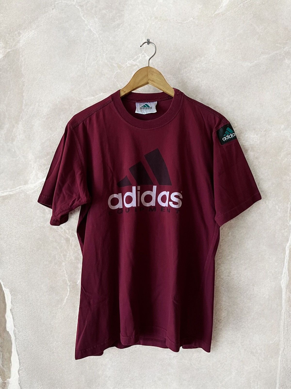 Adidas × Vintage ADIDAS EQUIPMENT 90s VINTAGE graphic logo tee T shirt y2k Size US M / EU 48-50 / 2 - 1 Thumbnail