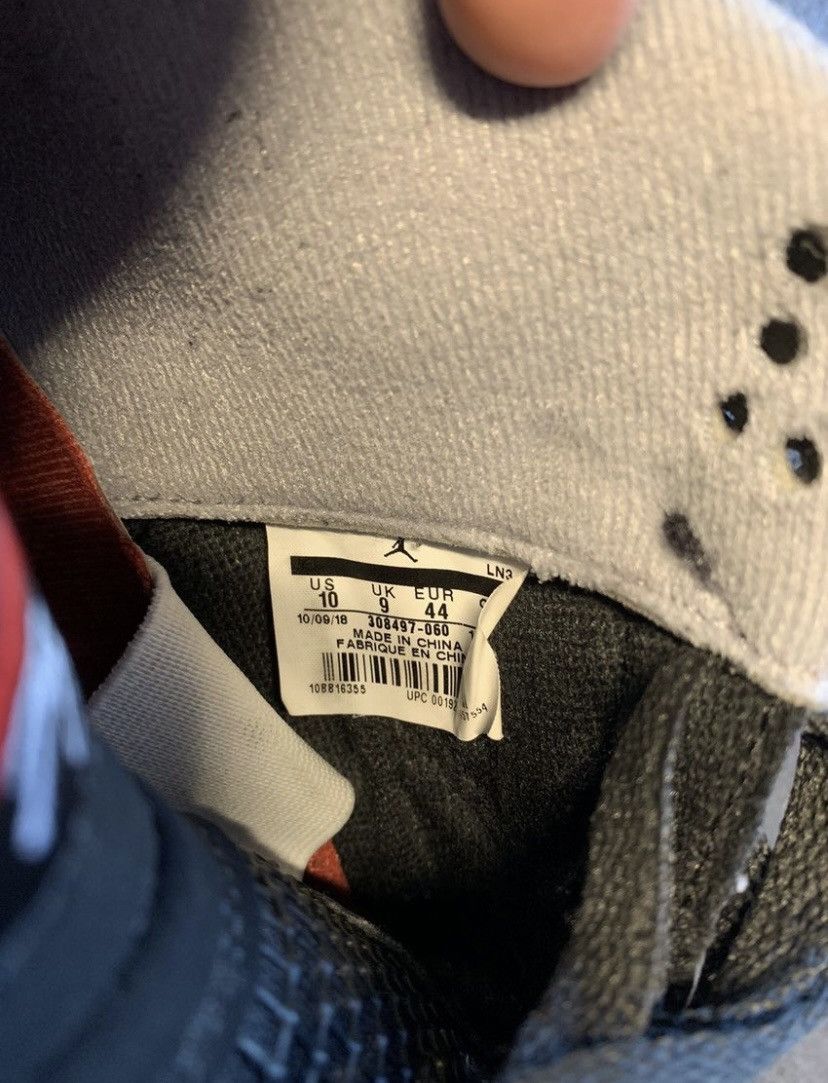 Jordan Brand Jordan 4 'Bred' 2019 Size US 10 / EU 43 - 9 Thumbnail