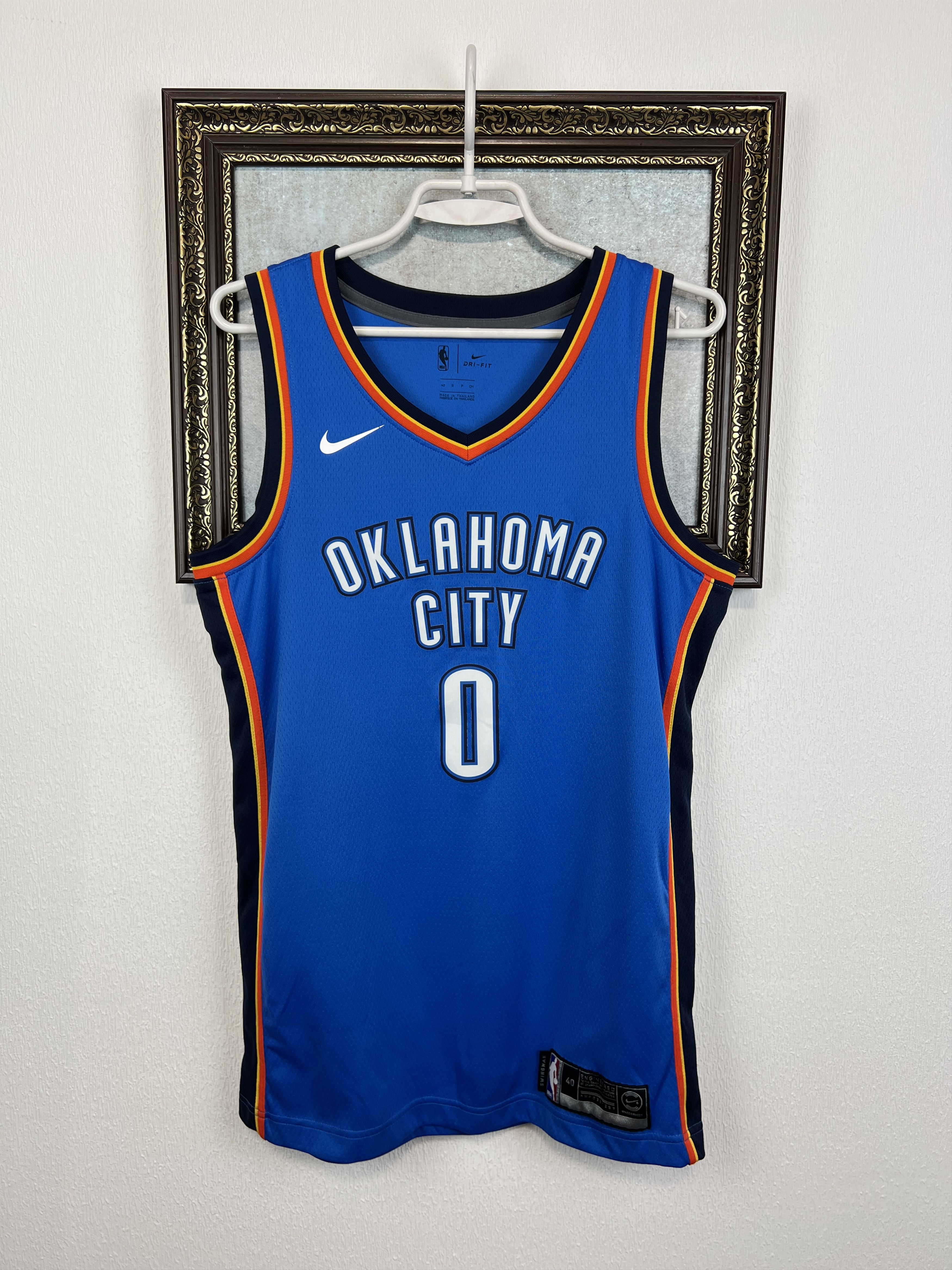 Nike Oklahoma City Thunder #0 Russell Westbrook Jersey Trikot Size US S / EU 44-46 / 1 - 1 Thumbnail