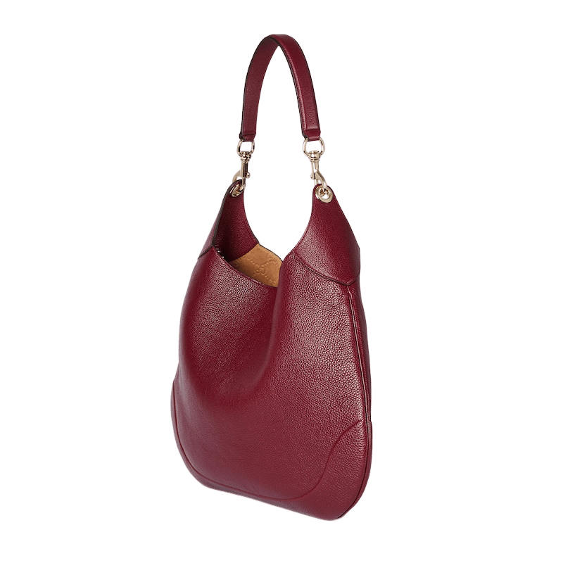 Gucci GUCCI B Large Rosso Ancora Soft Leather Shoulder Bag Size ONE SIZE - 2 Thumbnail
