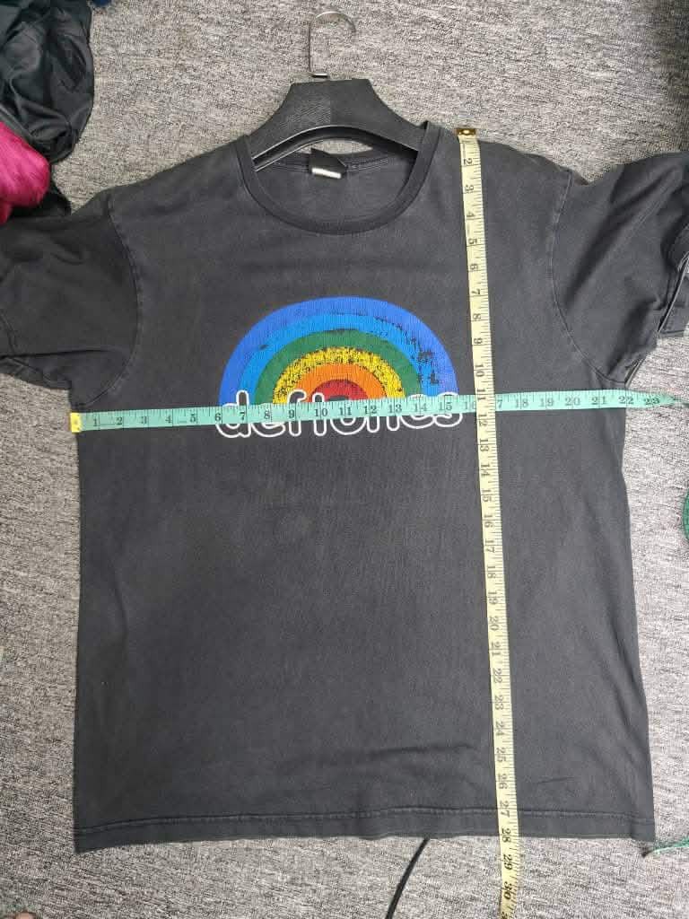 Band Tees Vintage Deftones Rainbow Band Tee Tshirt Size US L / EU 52-54 / 3 - 9 Thumbnail