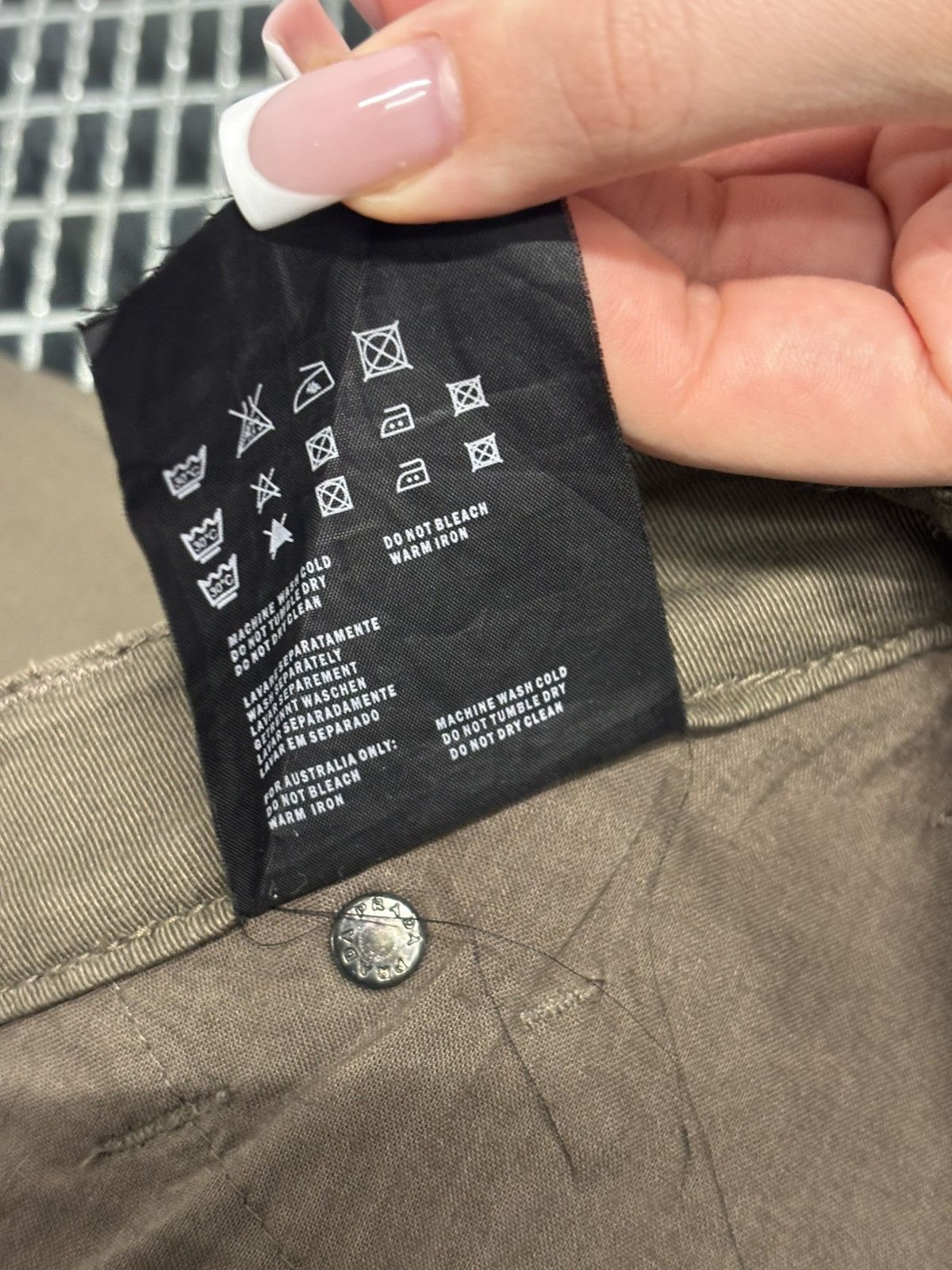 Prada Prada Stretch cotton trousers Size 27" / US 4 / IT 40 - 6 Thumbnail