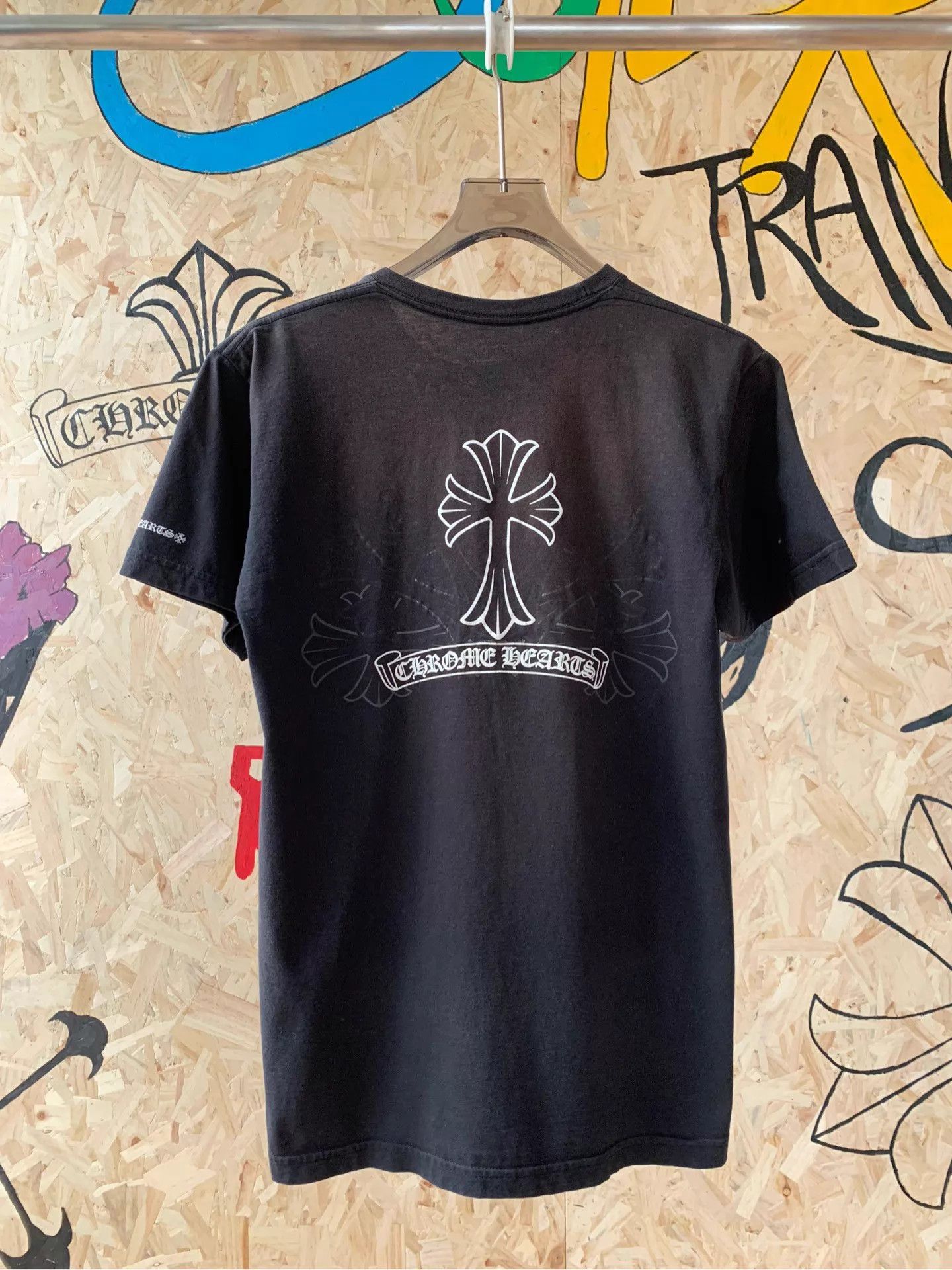 Chrome Hearts Chrome Hearts Sketch Cross SS Tee M 99 New Size US M / EU 48-50 / 2 - 7 Thumbnail