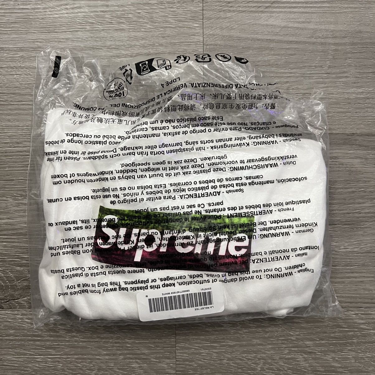 Supreme Supreme LA Relief Fire Box Logo Tee Sterling Ruby Size US M / EU 48-50 / 2 - 11 Thumbnail