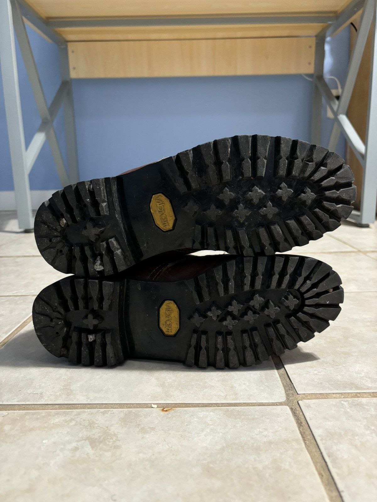 Vibram Brown Military Boots Size US 10 / EU 43 - 6 Thumbnail