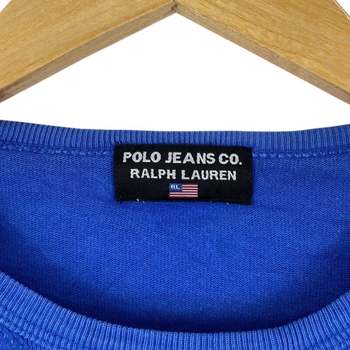 Polo Ralph Lauren Vintage POLO JEANS CO 1966 Ralph Lauren RL Striped Tee Shirt Size US M / EU 48-50 / 2 - 5 Thumbnail