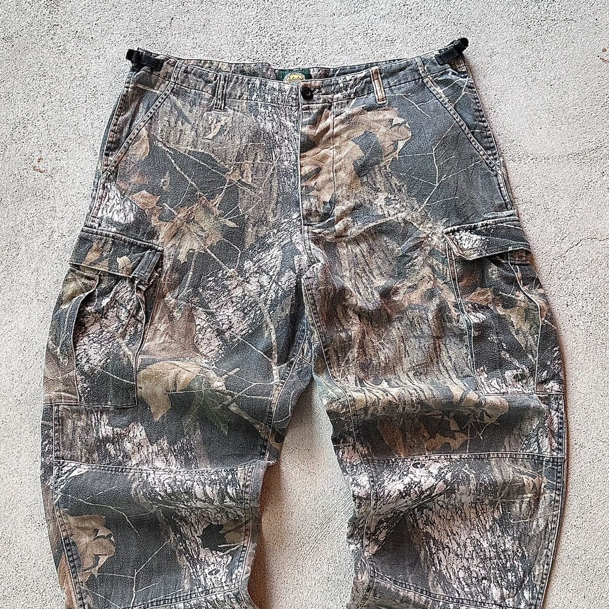 Carhartt × Realtree (40-34 adj.x30) Crazy Vintage Realtree Camo Cargo Pants Size US 34 / EU 50 - 2 Thumbnail