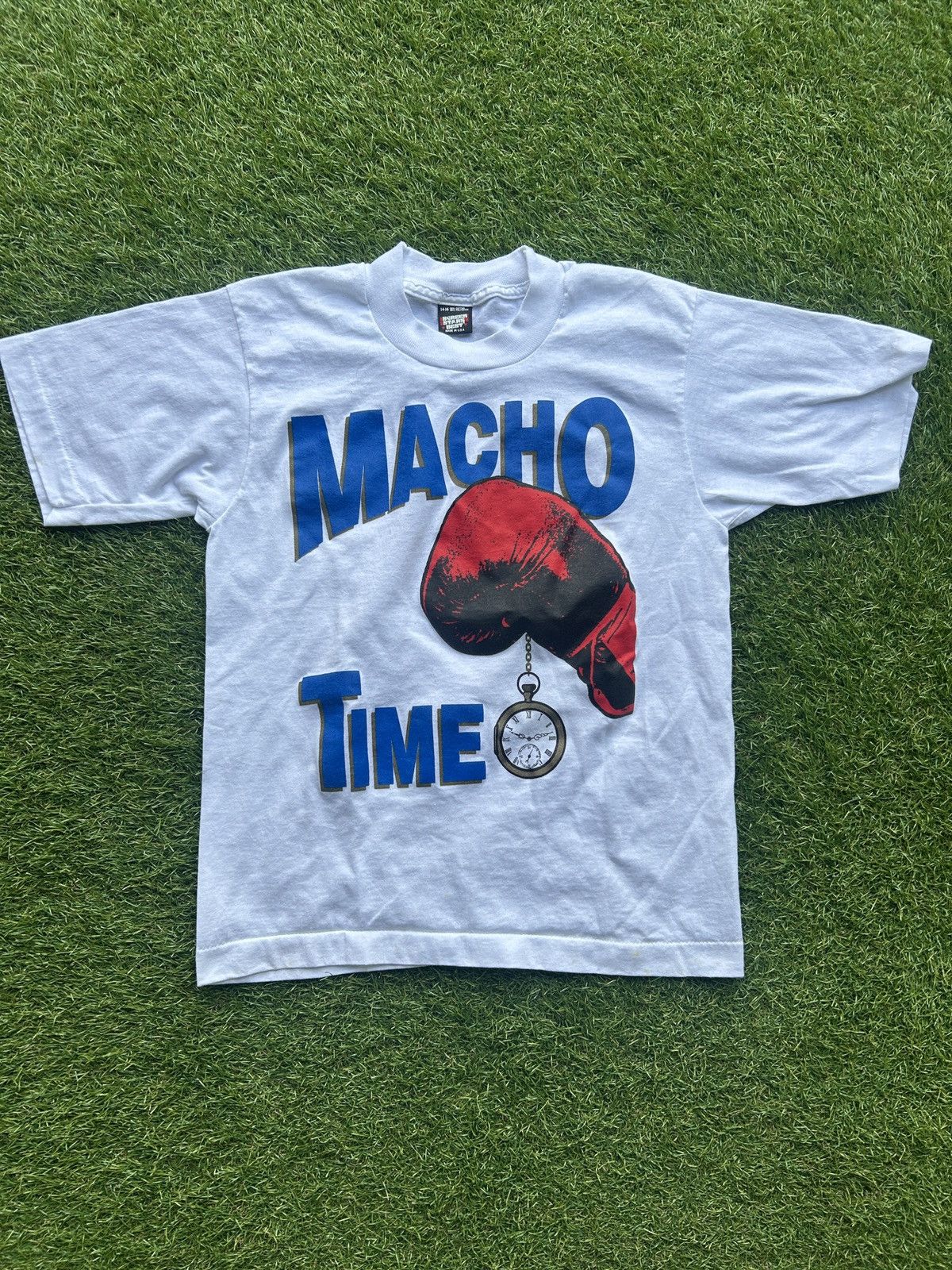 Vintage Vintage 90s Hector “Macho” Camacho Boxing T-Shirt Size US XXS / EU 40 - 1 Thumbnail