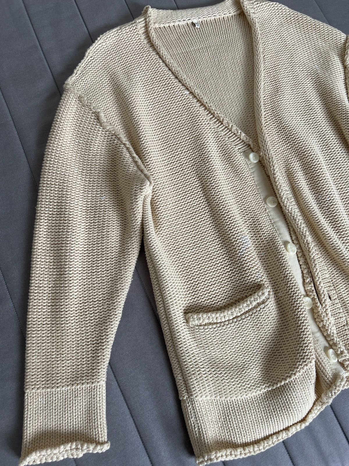 R13 R13 Cardigan ~ Off White Size US XL / EU 56 / 4 - 4 Thumbnail