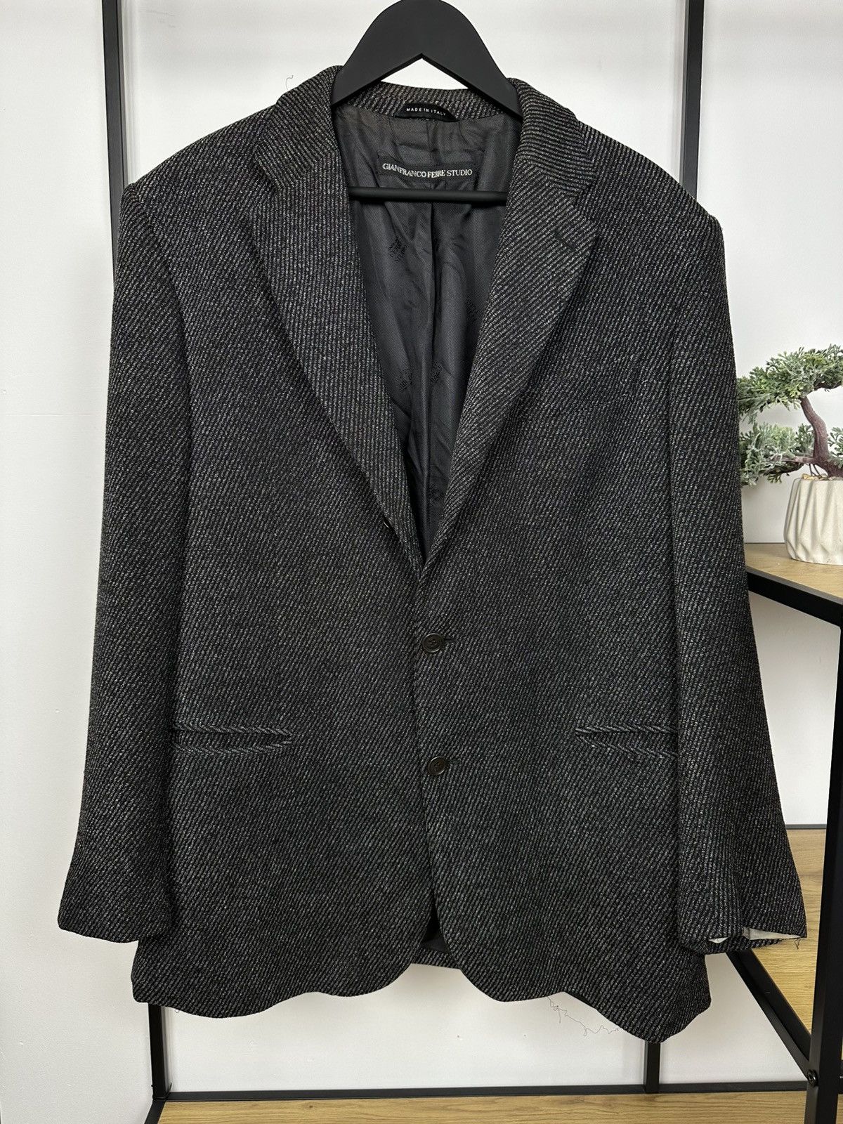Other RARE Gianfranco Ferre Studio Wool blazer Mens 56 Size jacket Size US XL / EU 56 / 4 - 2 Thumbnail