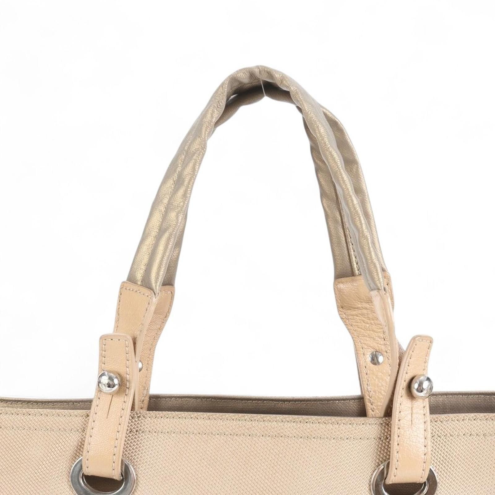 Chanel Chanel - Beige Quilted Leather Tote Bag Size ONE SIZE - 2 Thumbnail