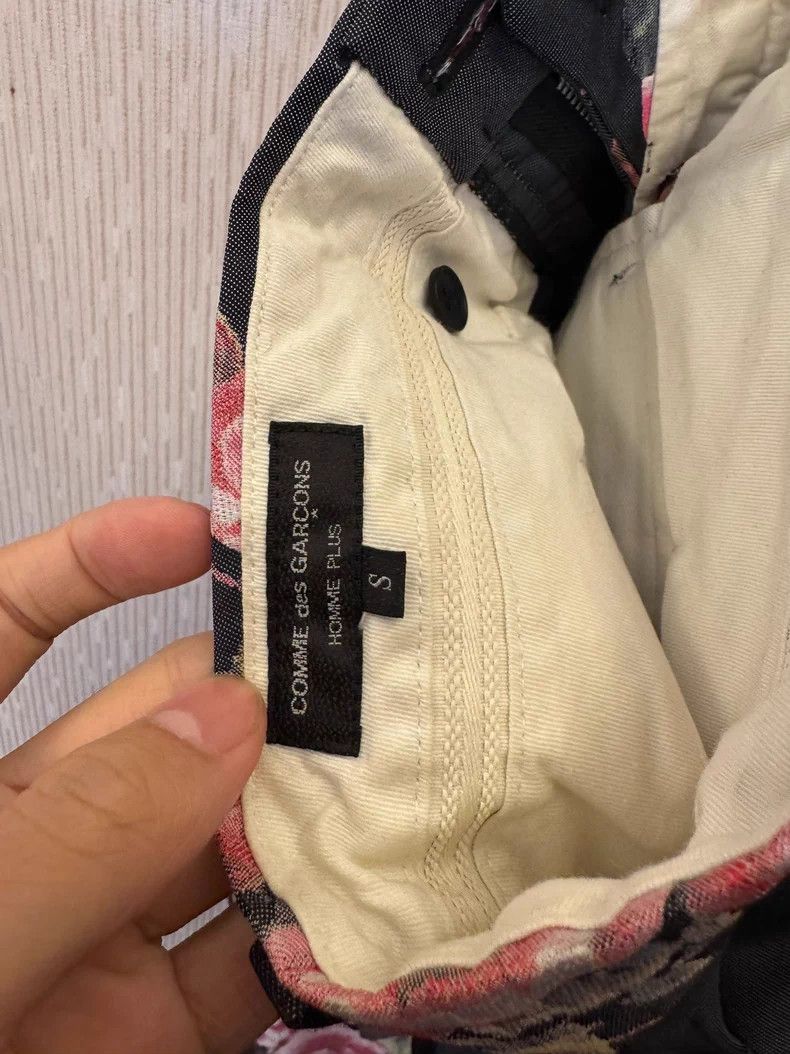 Comme des Garcons Comme Des Garcons size S Floral jacquard embroidered pants Size 24" / US 00 / IT 34 - 3 Thumbnail