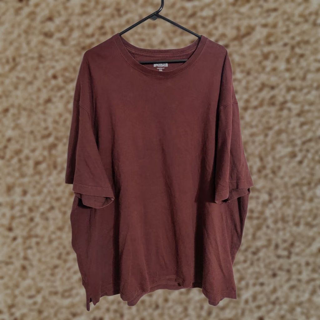 Vintage Duluth Trading Co. Longtail T Shirt Crew Neck Maroon Red Men's 3XL XXXL Size US XXL / EU 58 / 5 - 1 Thumbnail