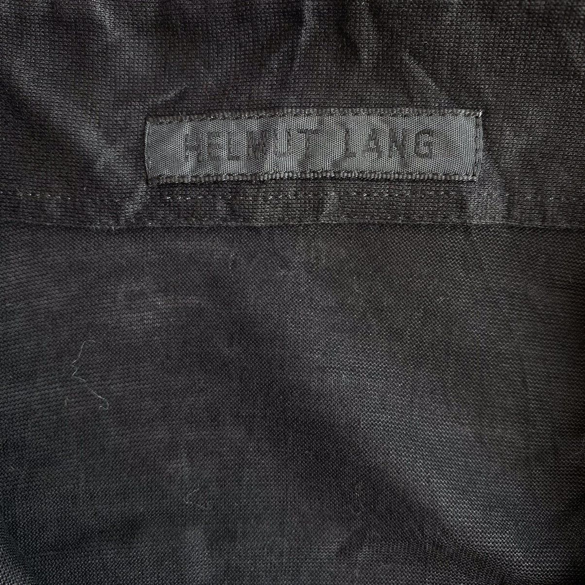 Helmut Lang Helmut Lang Black Stretch Shirts Size S / US 4 / IT 40 - 4 Thumbnail