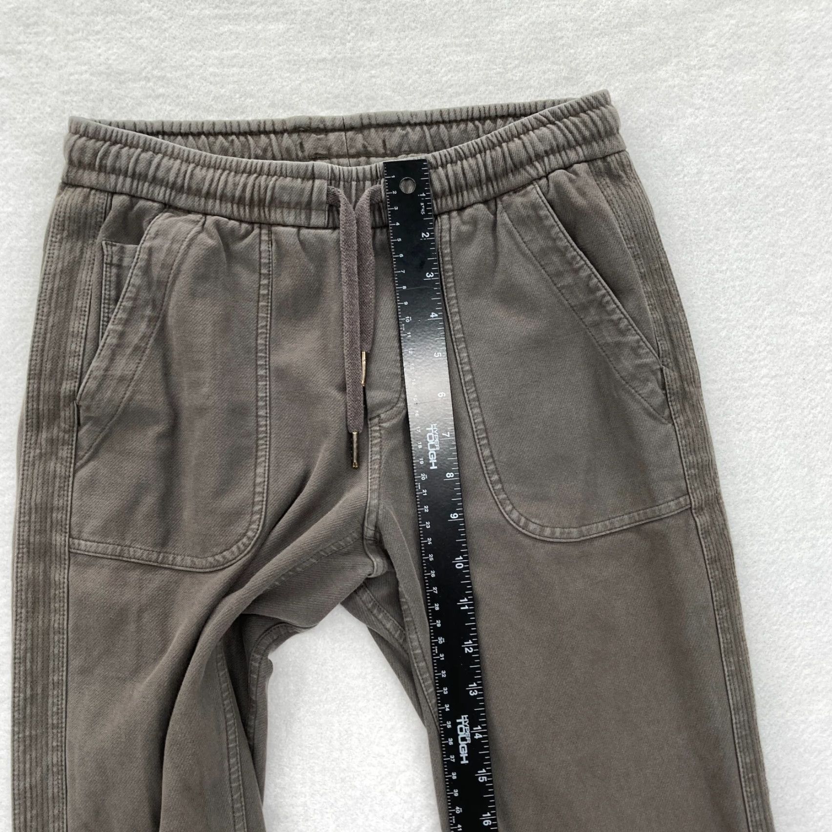 Athleta Athleta Farallon Jogger Pants Women's 0 Gray Stretch Fabric Pull On Slim Leg Casual Size 25" / US 0 / IT 36 - 7 Thumbnail
