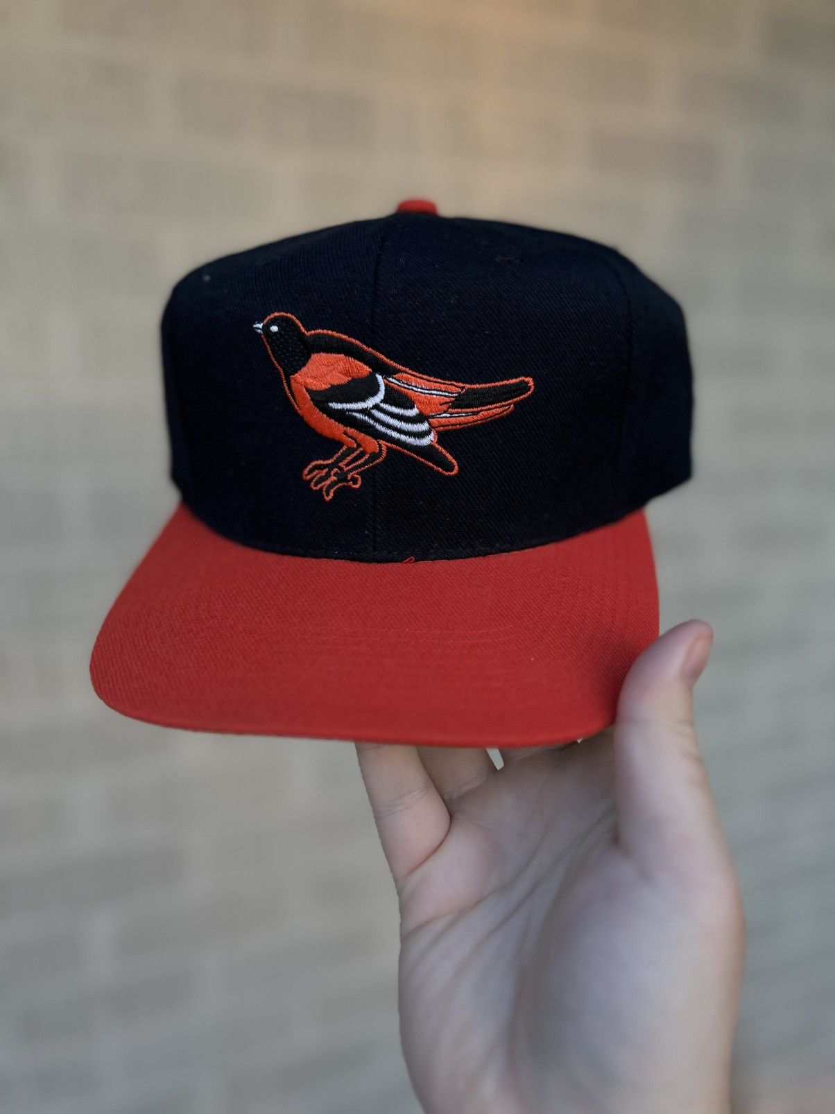 Sports Specialties Vintage 90’s Wool Baltimore Orioles MLB SnapBack Hat Size ONE SIZE - 1 Thumbnail