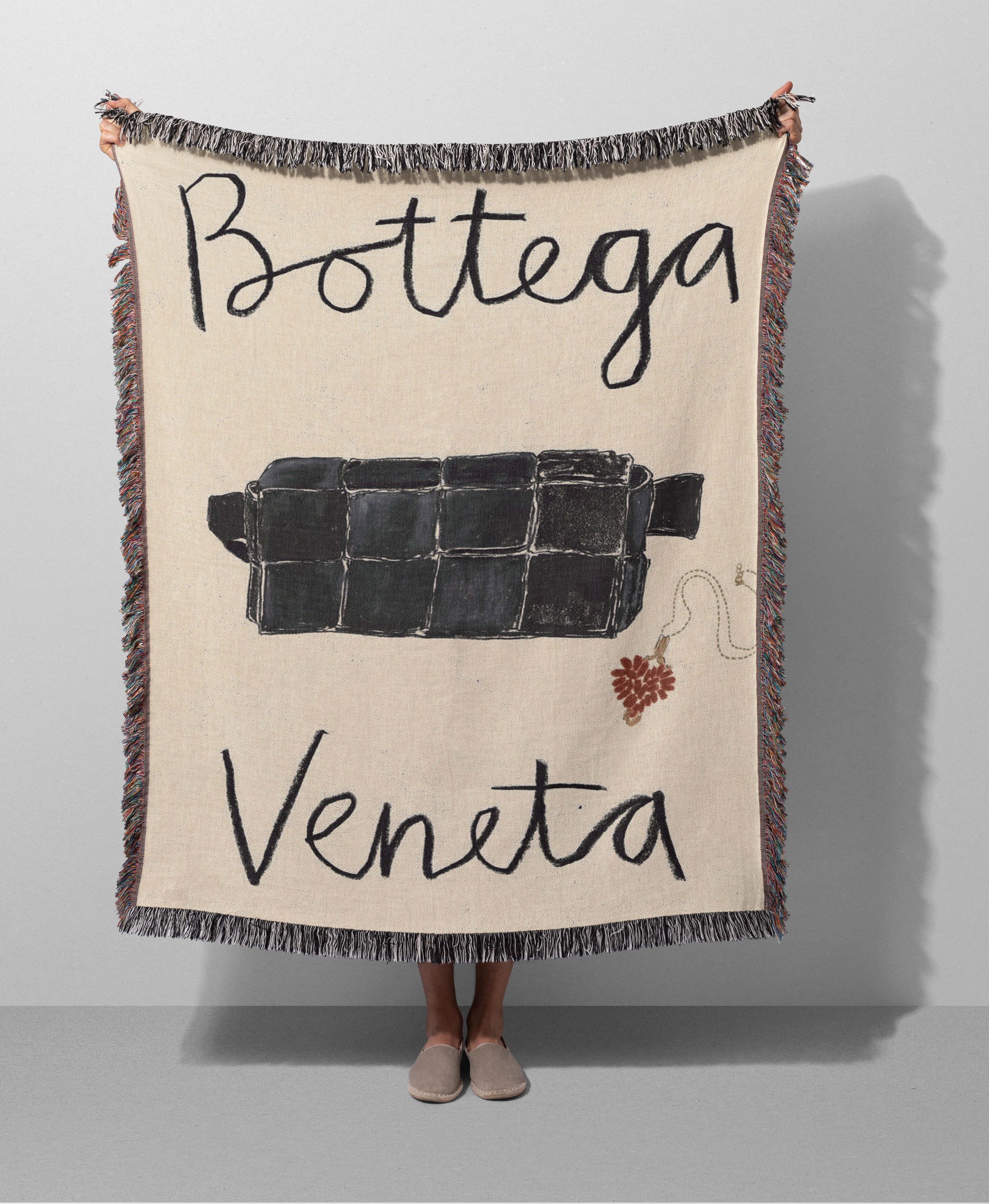 Bottega Veneta Bottega Veneta Bag Blanket Woven Art Poster Fashion Gift Size ONE SIZE - 1 Thumbnail