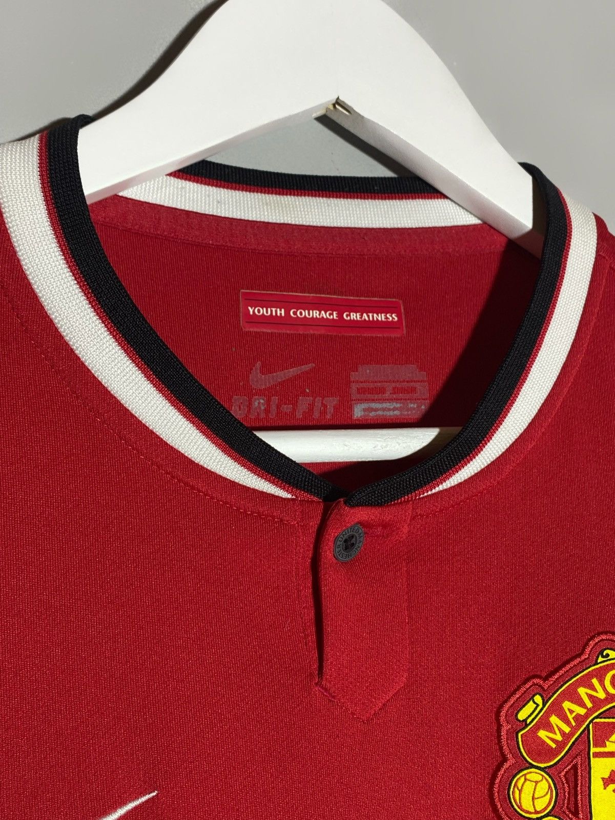 Nike Nike Manchester United 2014/15 Soccer Jersey Size US S / EU 44-46 / 1 - 8 Thumbnail