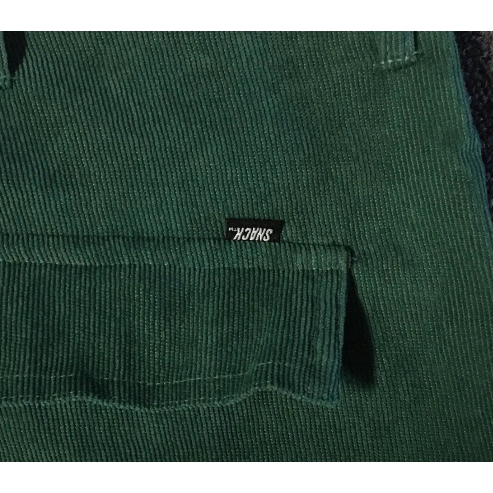 Vintage VINTAGE Snack Skateboards Unlock Corduroy Cargo Pants XXL Polar Skate Co Mens 2XL Green Cargo Pants 80s 90s Skateboarding Big Boy TOA GX1000 Size US 39 - 4 Thumbnail
