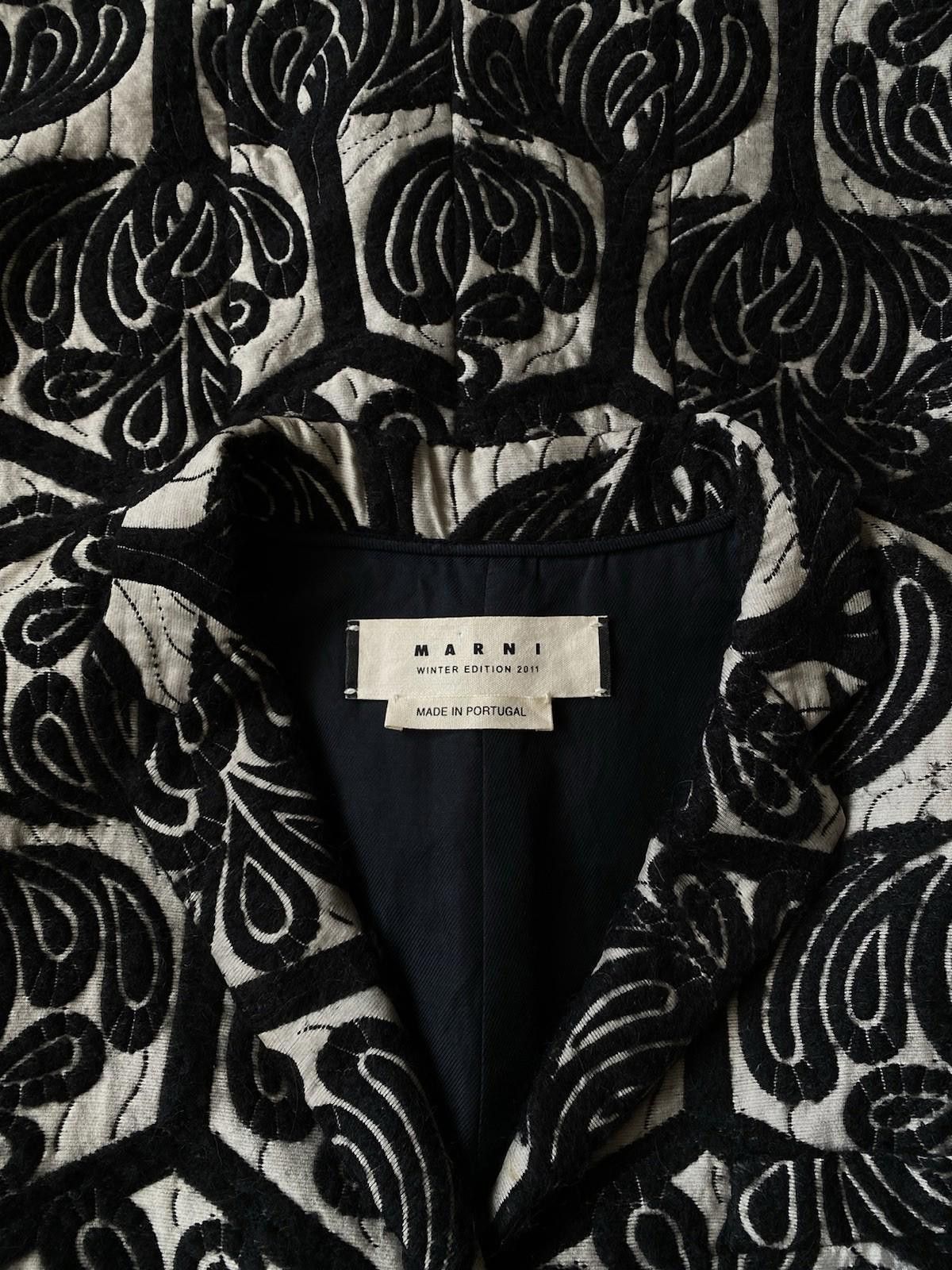 Marni 2011 Pre-Fall Marni Light Coat Embroidery Women Size IT38 Size S / US 4 / IT 40 - 2 Thumbnail