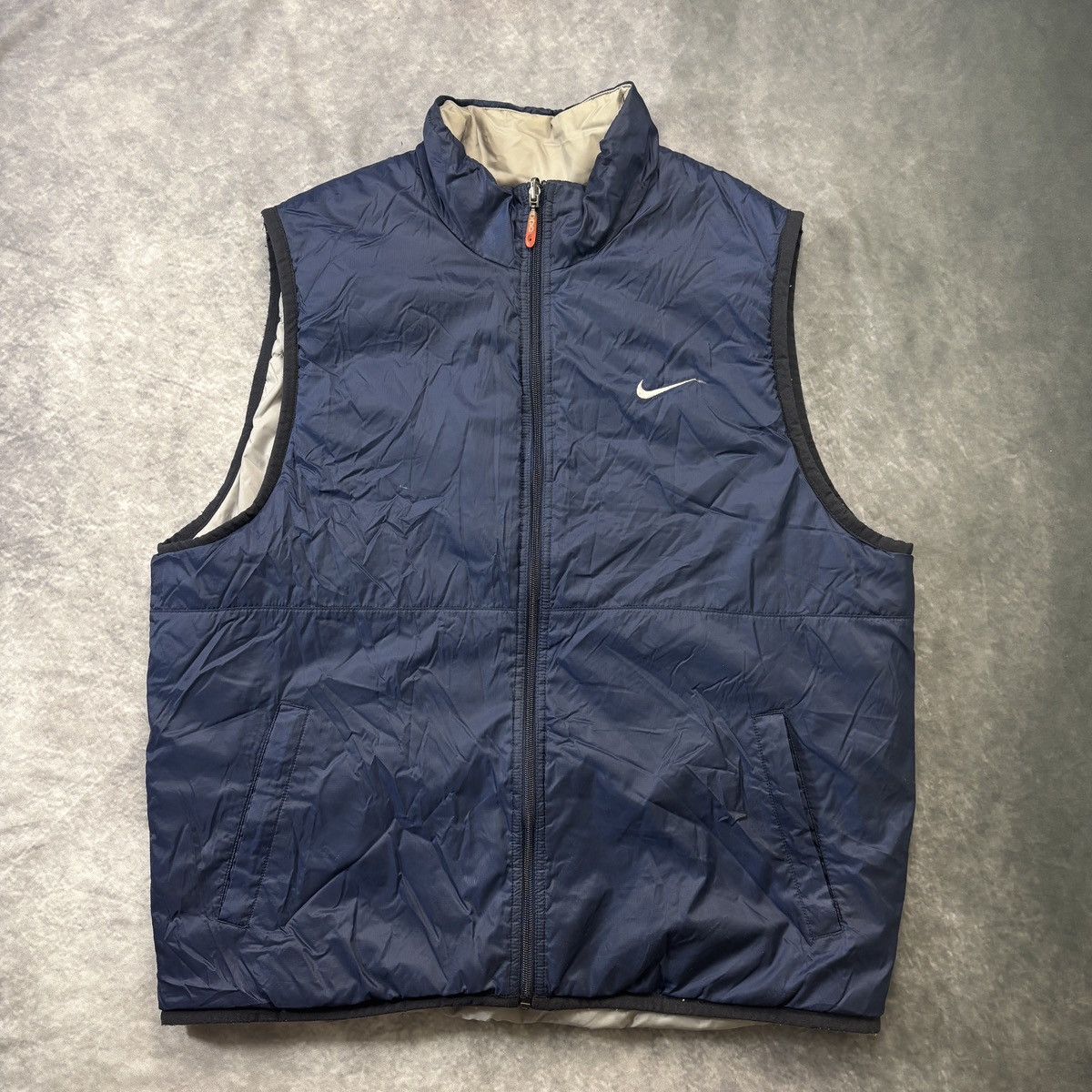 Nike × Vintage Vintage Nike Reversible Vest 1990s Nike 2000s Nike Jacket Size US L / EU 52-54 / 3 - 7 Thumbnail