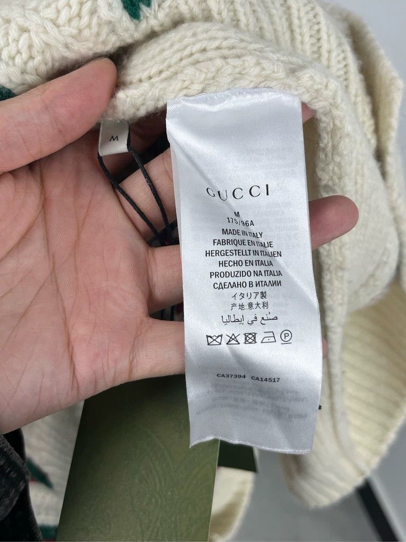 Gucci Gucci Striped V-neck long-sleeved knitted cardigan 2504-Nex Size US M / EU 48-50 / 2 - 4 Thumbnail